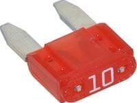 ATM BLADE 10 AMP MINI-FUSE-BUSSMANN-RED-ATM10