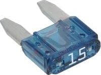 ATM BLADE 15 AMP MINI-FUSE-BUSSMANN-LIGHT BLUE-ATM15