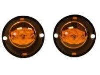 BUYERS HIDDEN BOLT ON 6 LED STROBE KIT IN AMBER WITH IN-LINE FLASHERS BUY8891216