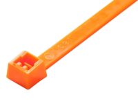 11" 50 LB - AUTOMOTIVE-MARINE GRADE WIRE CABLE TIE - ORANGE - TR1150OR