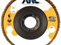 ARC 7" x 5/8" T29 - ANGLE FACE PREDATOR FIBERGLASS FLAP DISC, 60 GRIT ARC7110865AF