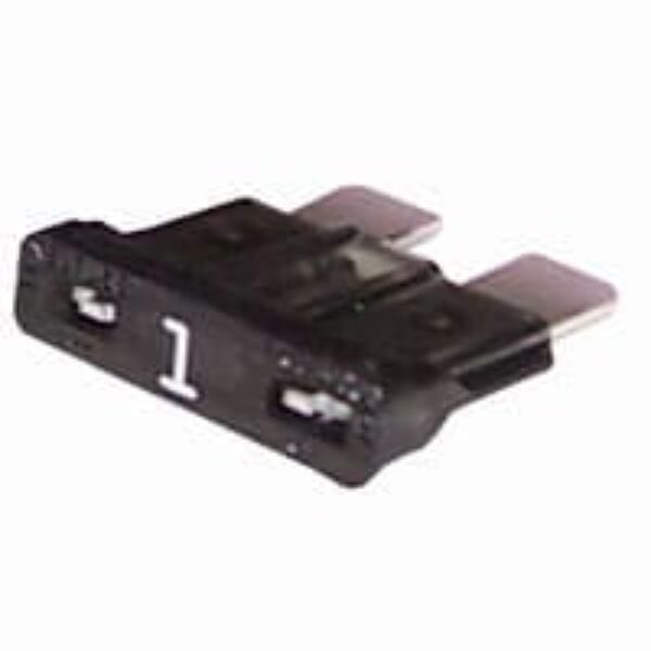 ATC BLADE FUSE 1 AMP - BUSSMANN - BLACK - ATC1