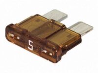 ATC BLADE FUSE 5 AMP - BUSSMANN - TAN - ATC5