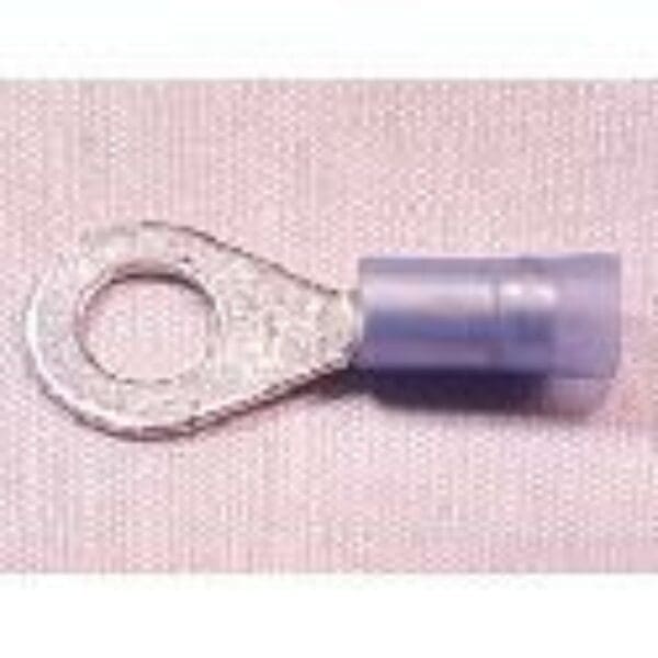 16-14 AWG 1/4" EYELET NYLON RING TERMINAL - B52514