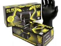 Black Mamba Super Strong 8 mil Nitrile 100 Glove BOX (LARGE) - BSS120