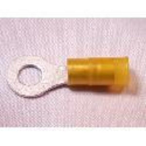 12-10 AWG 1/4" EYELET NYLON RING TERMINAL - C53014