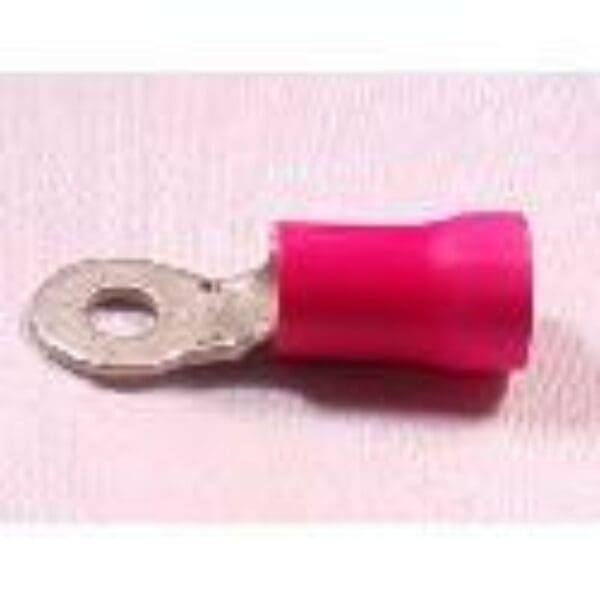 8 GAUGE #10 EYELET PVC INSULATED RING TERMINAL - D65010