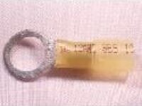 12-10 GAUGE 3/8" EYELET HEAT SHRINK INSULATED RING TERMINAL - SC24038