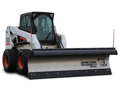 SnowDogg® SKTE90 Skid Steer Snow Plow