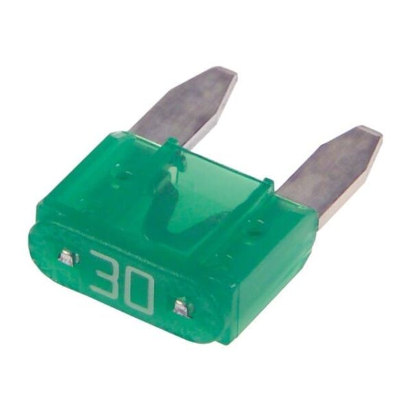 ATM BLADE 30 AMP MINI-FUSE - BUSSMANN - GREEN - ATM30