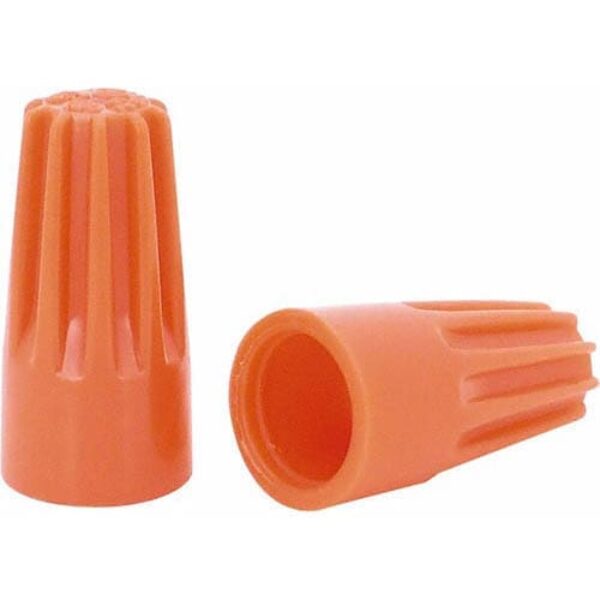 14-22 WGA TWIST ON WIRE CONNECTORS/NUTS -ORANGE -TLO