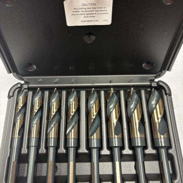 VORTEX POINT 8 PIECE SILVER & DEMING 135° SPLIT POINT DRILL SET - CTD26473