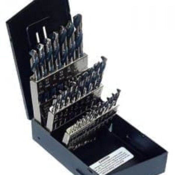 135˚ SPLIT POINT BLACK & GOLD MAGNUM SUPER PREMIUM 29 PC ULTRA DEX JOBBER LENGTH DRILL SET - STEEL CASE - SP29