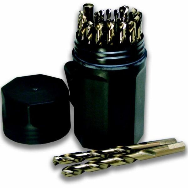 135˚ SPLIT POINT BLACK & GOLD MAGNUM SUPER PREMIUM 29 PC ULTRA DEX JOBBER LENGTH DRILL SET - SP29P