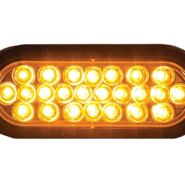 6 Inch Oval LED Recessed Strobe Warning Light - BUYSL65AO